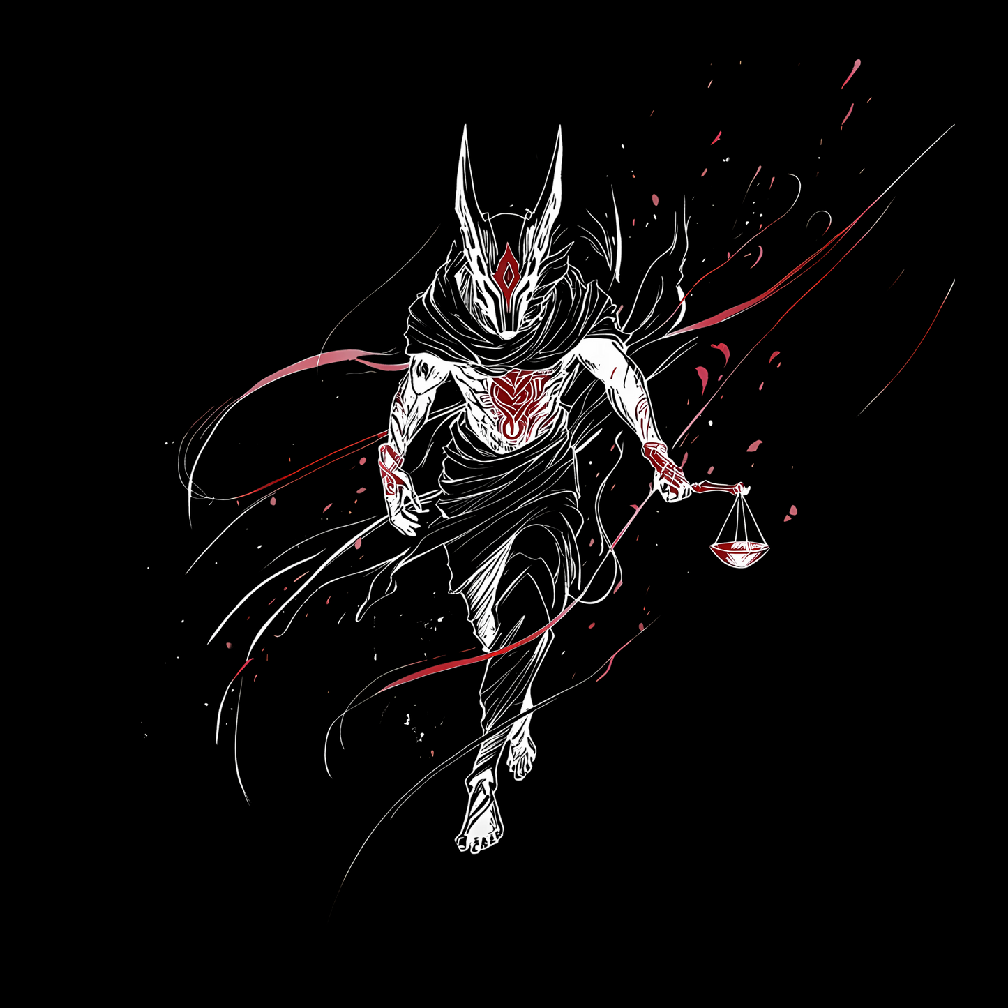 Anubis Walks Alone T-Shirt