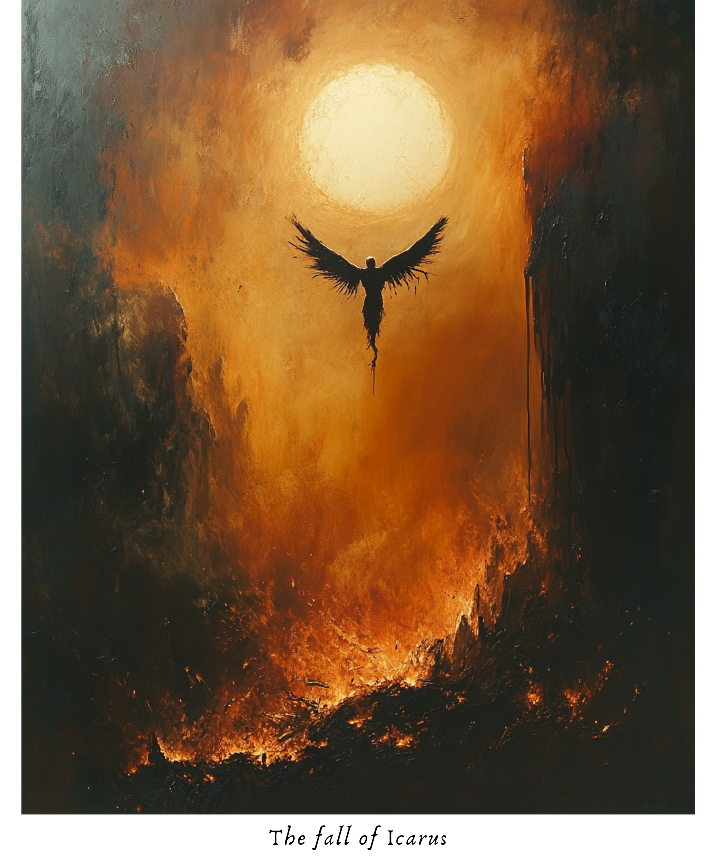 The fall of Icarus T-Shirt