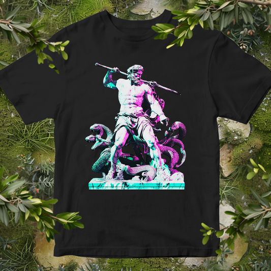 Hercules battling the Hydra T-Shirt