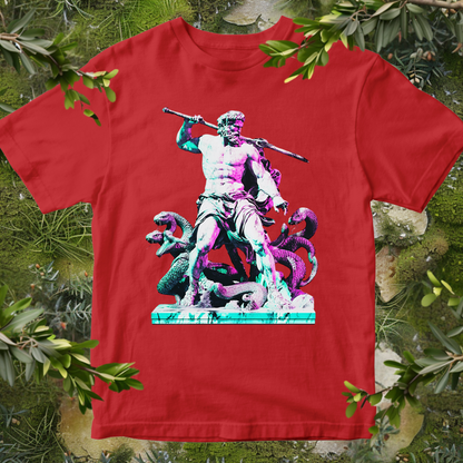 Hercules battling the Hydra T-Shirt